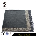 Châles pashmina réduction prix écharpes noires châles foulards noir lourd